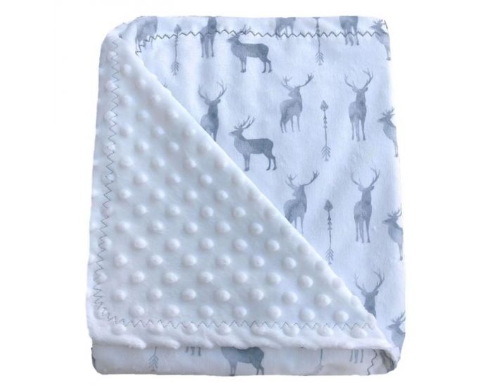 SEVIRA KIDS Couverture Bb Velboa-Minky - Ultra douce (1)