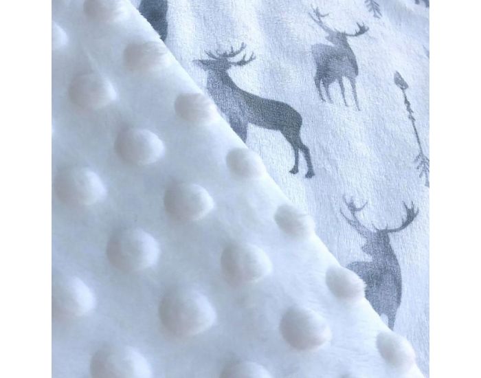 SEVIRA KIDS Couverture Bb Velboa-Minky - Ultra douce (2)