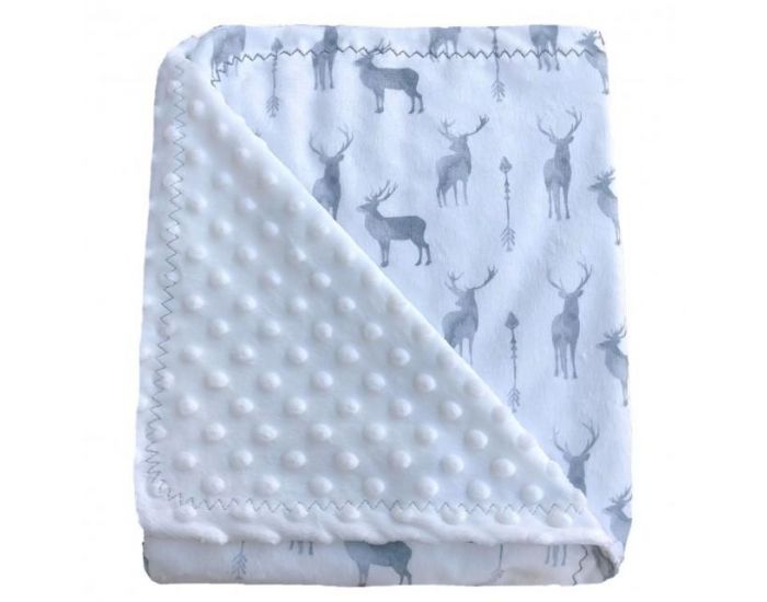 SEVIRA KIDS Couverture Bb Velboa-Minky - Ultra douce (10)