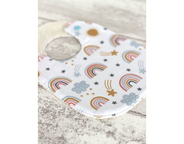 CREACOTON Bavoir Bb - 27 cm x 19 cm (2)