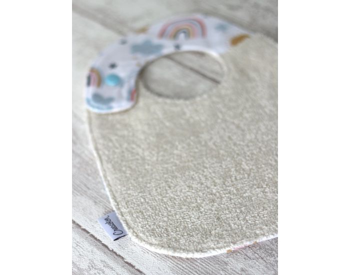 CREACOTON Bavoir Bb - 27 cm x 19 cm (3)