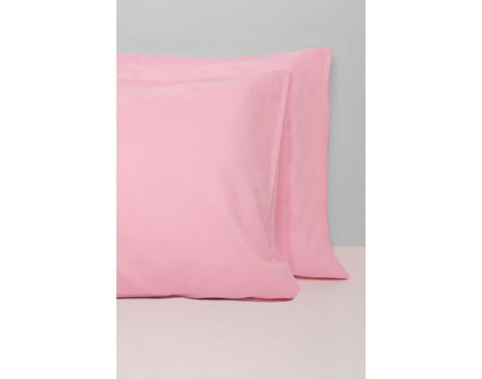 KADOLIS Set de 2 Taies 100% Coton Bio d'Oreiller -  50x70 cm (2)