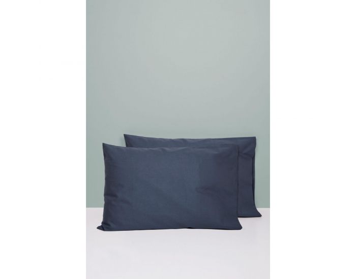 KADOLIS Set de 2 Taies 100% Coton Bio d'Oreiller -  50x70 cm (3)