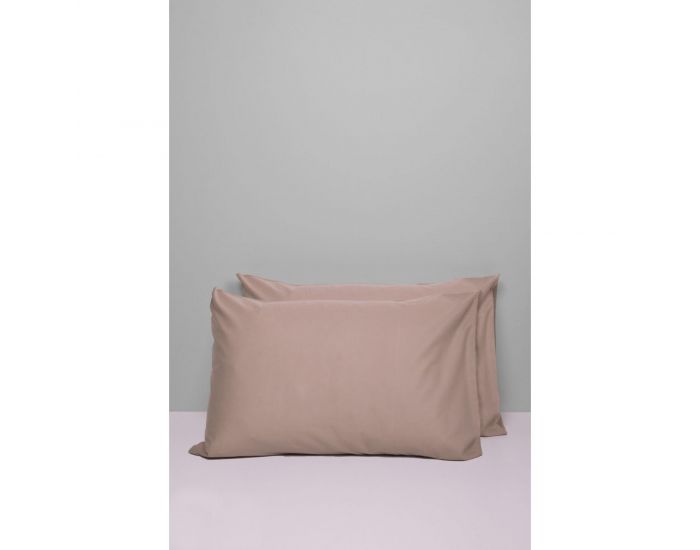 KADOLIS Set de 2 Taies 100% Coton Bio d'Oreiller -  50x70 cm (6)
