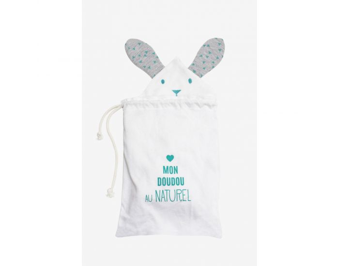 KADOLIS Doudou plat SACHA en Coton Bio - Ds la Naissance (1)