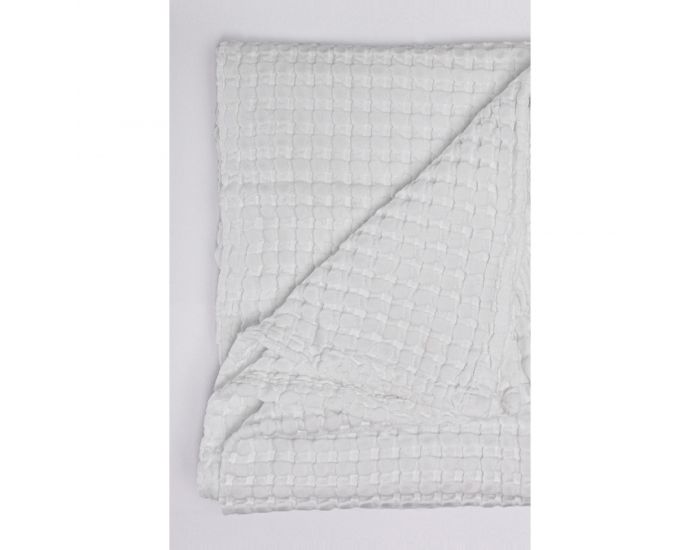 KADOLIS Couverture en Coton Bio - Paros Blanc (6)