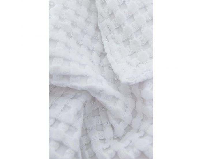 KADOLIS Couverture en Coton Bio - Paros Blanc (10)