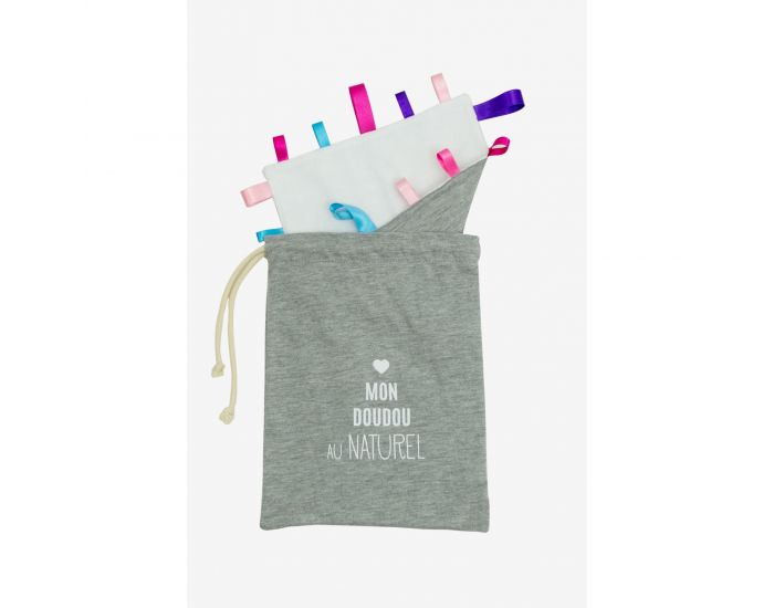 KADOLIS Doudou Etiquettes NOUNI en Coton Bio - Ds la Naissance (1)
