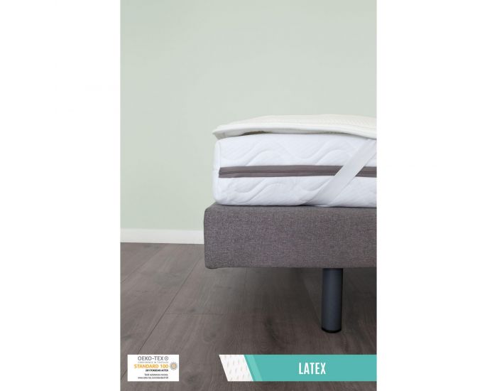 KADOLIS Surmatelas Latex 1 Personne NATURA (6)