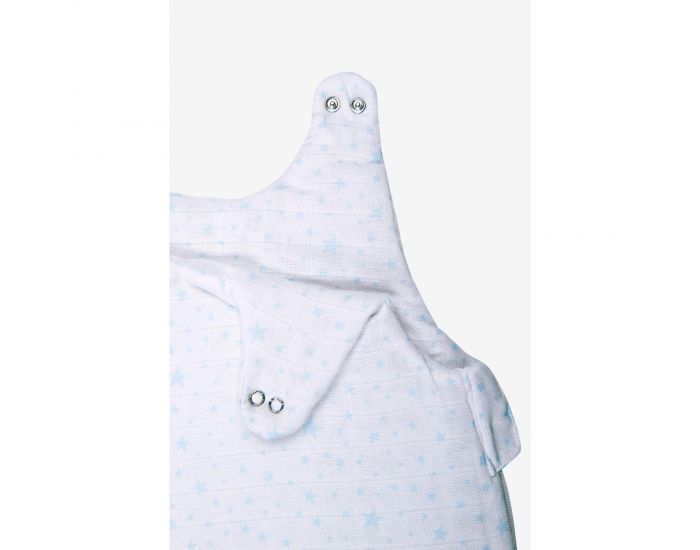 KADOLIS Gigoteuse Hiver Mousseline Etoiles Bleue (1)