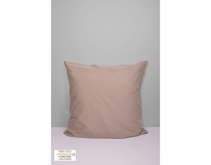 KADOLIS Taie d'Oreiller 100% Coton Bio - 60x60 cm (12)