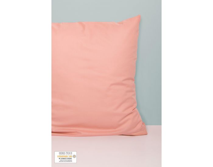 KADOLIS Taie d'Oreiller 100% Coton Bio - 60x60 cm (15)