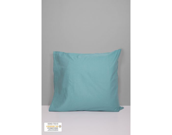 KADOLIS Taie d'Oreiller 100% Coton Bio - 60x60 cm (22)