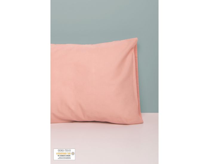 KADOLIS Taie d'Oreiller 100% Coton Bio - 40x60 cm (13)