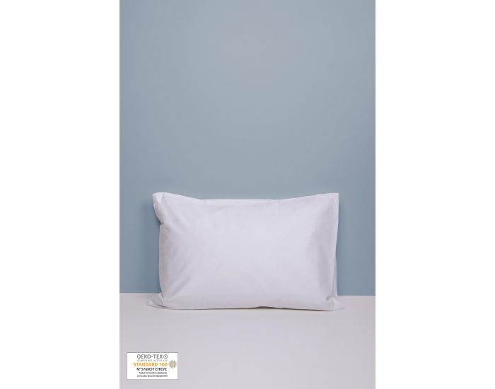 KADOLIS Taie d'Oreiller 100% Coton Bio - 40x60 cm (18)