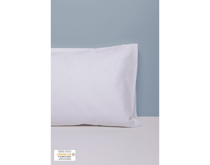 KADOLIS Taie d'Oreiller 100% Coton Bio - 40x60 cm (7)