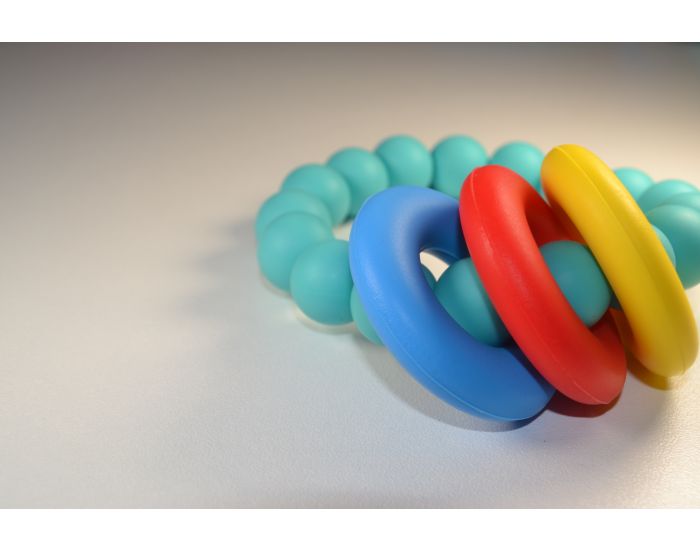 IRREVERSIBLE Bracelet Perle Silicone avec anneaux (3)