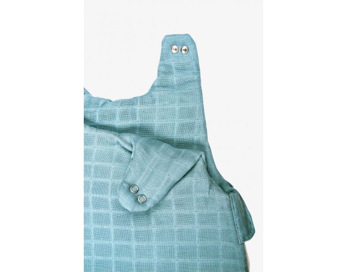 KADOLIS Gigoteuse Hiver Mousseline Uni Bleu (3)