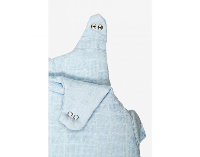 KADOLIS Gigoteuse Hiver Mousseline Uni Bleu (7)