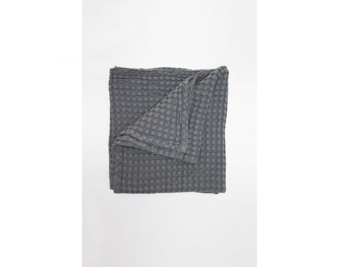 KADOLIS Couverture en Coton bio Paros Gris (4)