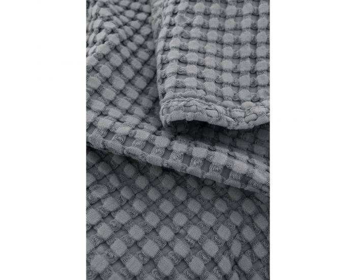 KADOLIS Couverture en Coton bio Paros Gris (6)