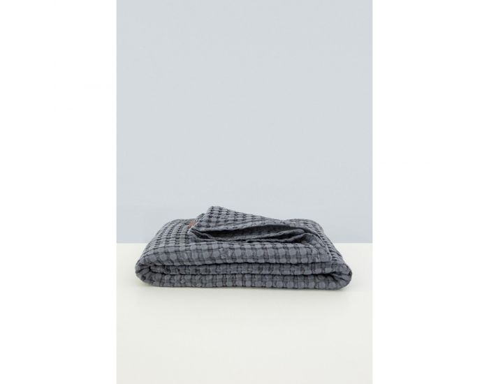 KADOLIS Couverture en Coton bio Paros Gris (8)