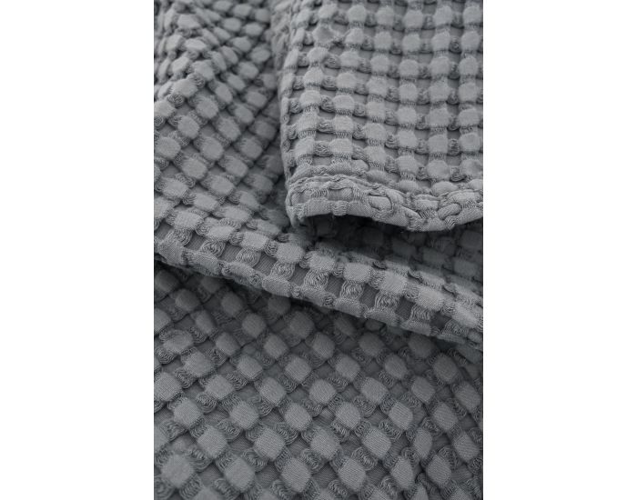 KADOLIS Couverture en Coton bio Paros Gris (10)