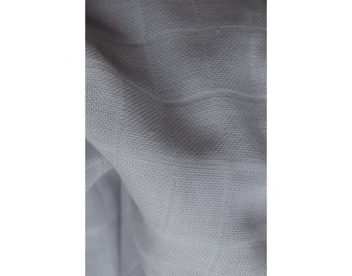 KADOLIS Lot de 3 Langes 100% Coton Bio Imprims Gris - 60 x 60 cm 60 x 60 cm (9)