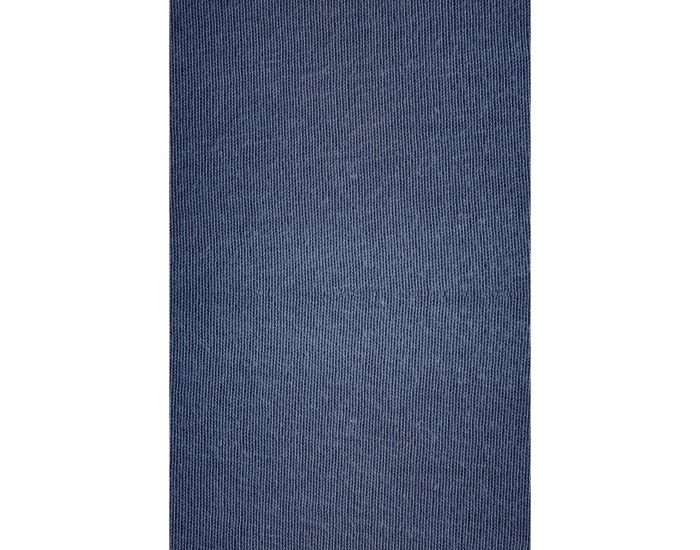 KADOLIS Drap Housse Coton Bio - Enfant Bleu marine 90 x 140 cm (2)
