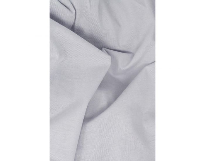 KADOLIS Drap Housse Coton Bio - Enfant Gris clair (2)