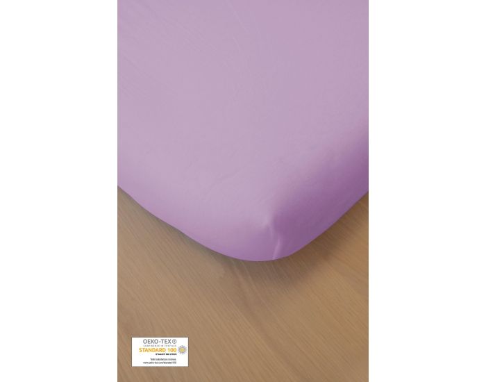 KADOLIS Drap Housse Coton Bio - Enfant Beige (11)