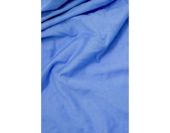 KADOLIS Drap Housse Coton Bio - Enfant Bleu jean 90 x 140 cm (6)