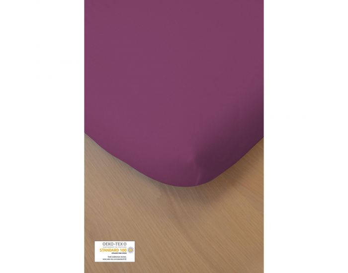 KADOLIS Drap Housse Coton Bio - Enfant Figue (10)