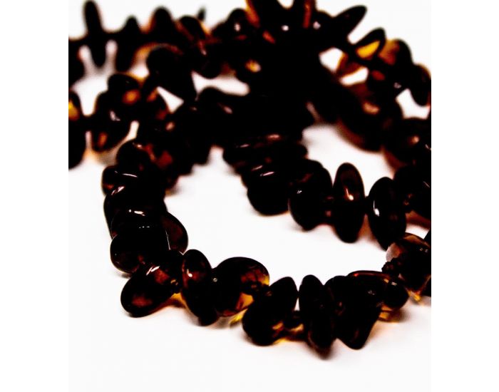 KADOLIS Collier d'Ambre Bb Brun (2)