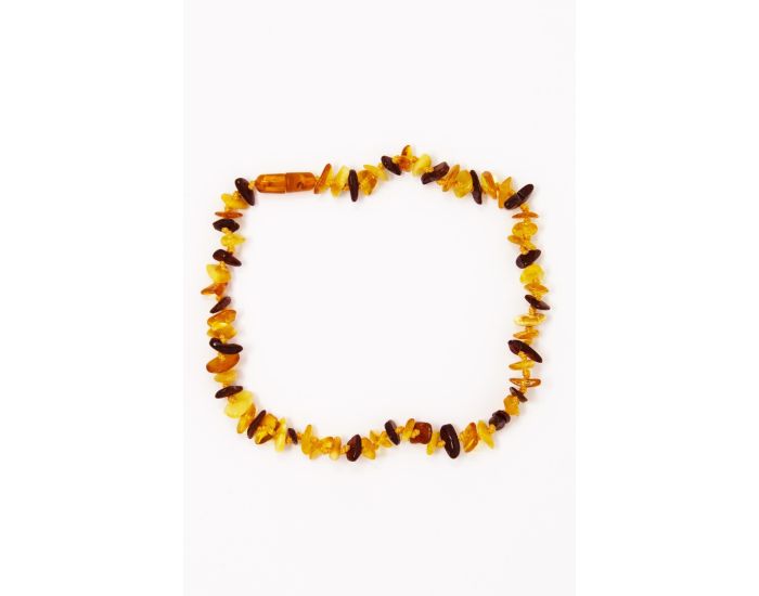 KADOLIS Collier d'Ambre Bb Galets Multicolores (1)