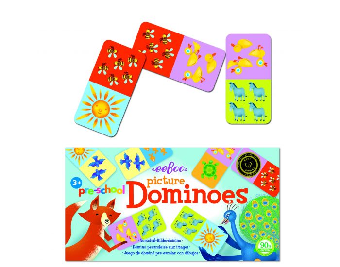 EEBOO Jeu Domino Images - Ds 3 ans (1)