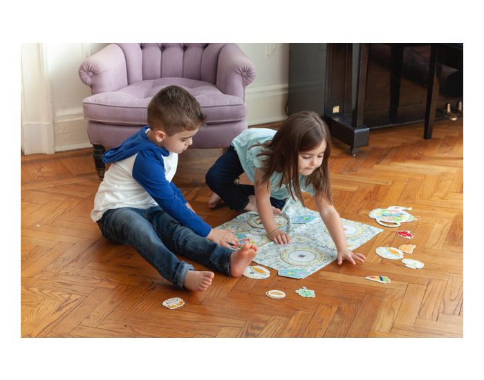 EEBOO Jeu de Roue - La Partie de Th� - D�s 3 ans (2)