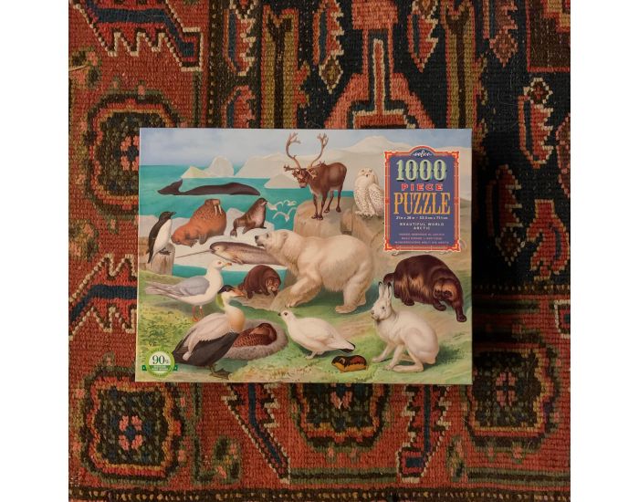 EEBOO Puzzle 1000 Pi�ces - Le Monde Arctique - D�s 8 ans (1)