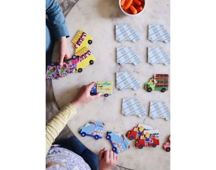 EEBOO Grand Memory Camions - D�s 3 ans (1)