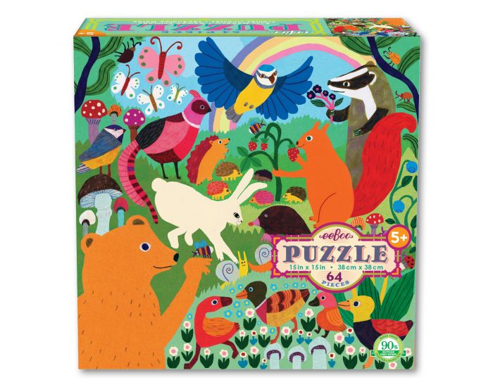 EEBOO Puzzle 64 p - La Prairie - D�s 5 ans (1)