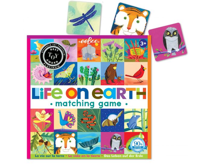 EEBOO Grand Memory - La Vie sur Terre - D�s 3 ans (1)