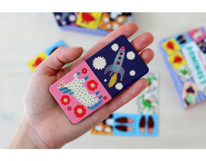 EEBOO Petit Domino - Objets Connus - Ds 3 ans (3)
