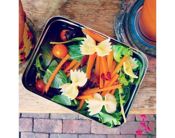 ECOLUNCH BOX Lunch Box Inox Solo Rectangle - 820ml (1)