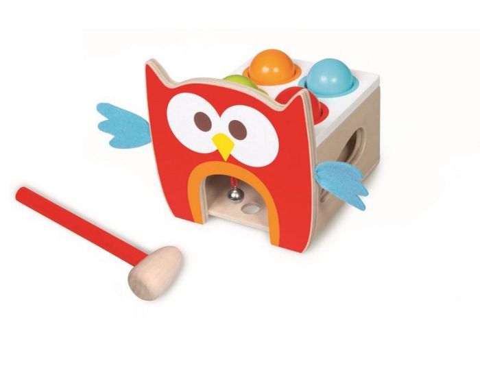 SCRATCH EUROPE Bote  Formes Toc Toc Hibou - Ds 12 Mois (5)
