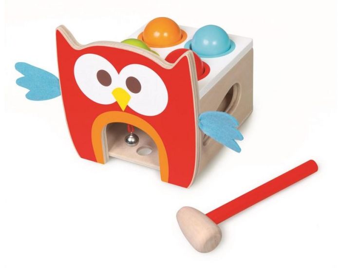 SCRATCH EUROPE Bote  Formes Toc Toc Hibou - Ds 12 Mois (7)
