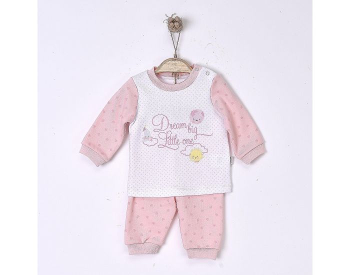 BEBESEO Pyjama Dream big little one - Rose (1)