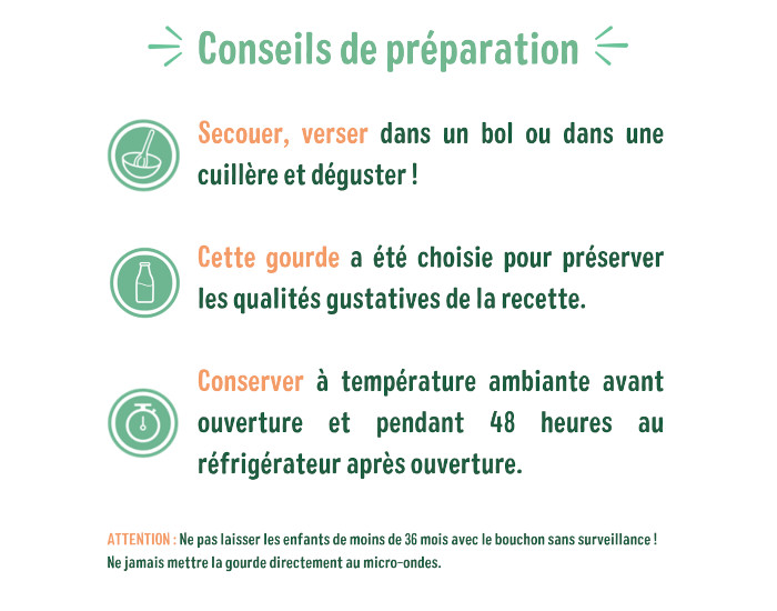 GOOD GOUT Gourde Brass Vgtal Avoine Fraise Banane - 90g - Ds 6 Mois (3)