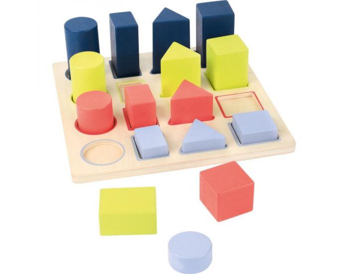 Plateau des Formes Gomtriques Colores - Ds 3 ans (2)