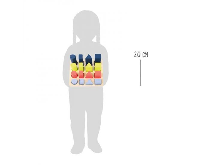 Plateau des Formes Gomtriques Colores - Ds 3 ans (4)