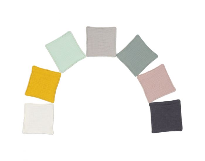 CHOUCHOUETTE Lot de 7 Carr�s � D�maquiller Lavables  (7)